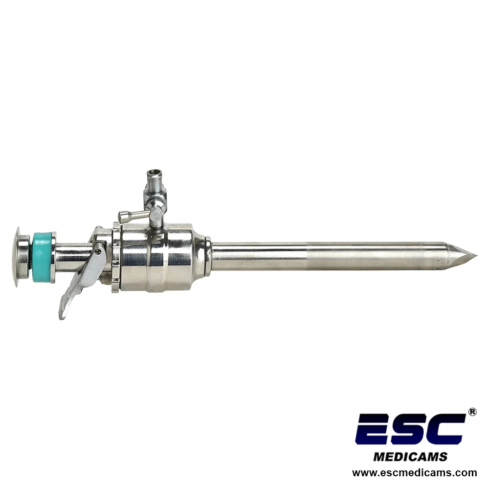 Laparoscopic Instruments Spiral Trocar 10mm for Surgical Laparoscopy Hand Instruments Endoscopic Surgery