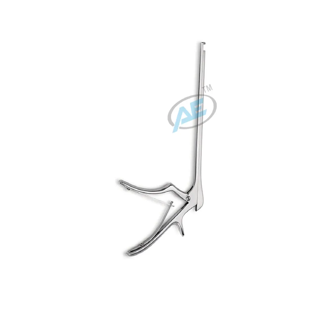 High Quality Laminectomy Rongeur Instrument Stainless Steel Handle Forceps Spine Kerrison for Orthopedics Transforarminal Use