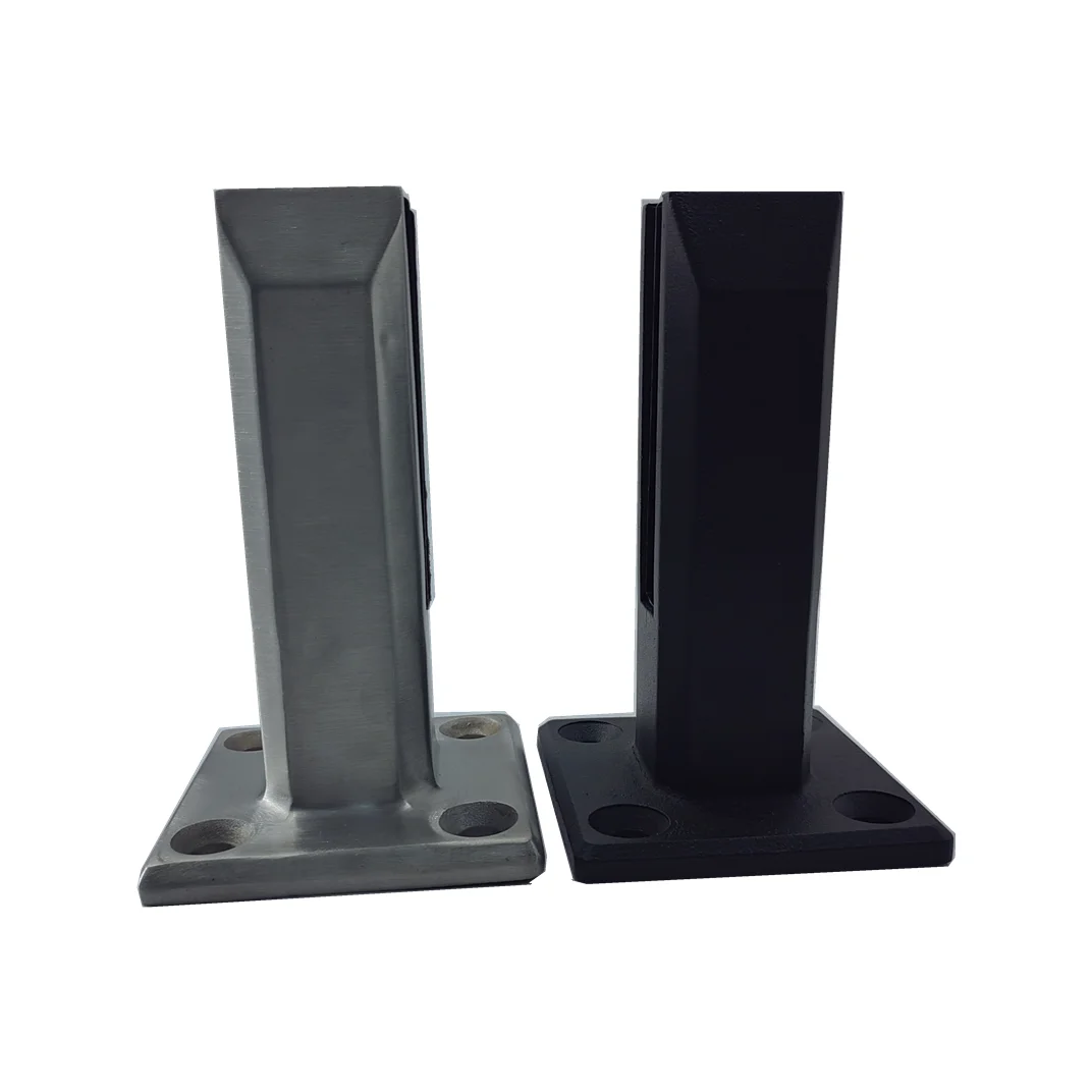 Двухуровневый 2205 из нержавеющей стали Бескаркасный стеклянный патрубок для бассейна/Лестница/балкон