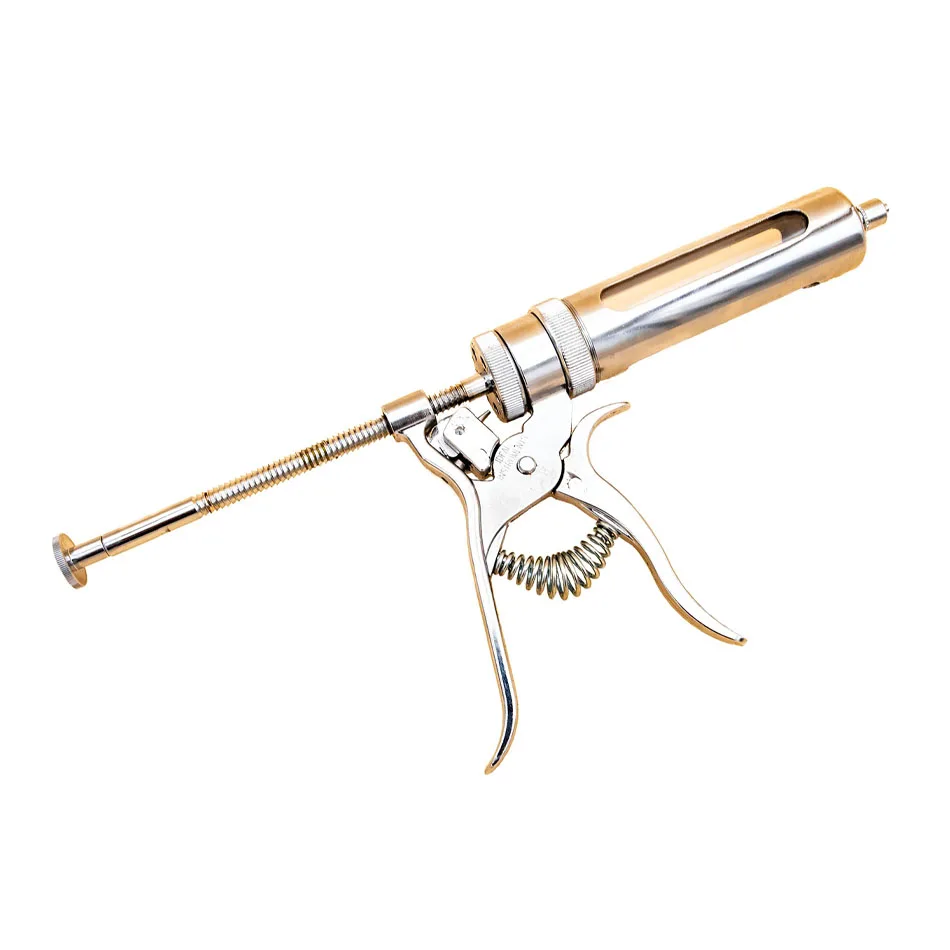 Veterinary Syringe Multi dose Automatic Adjustable Veterinary Instruments Top Quality Animal Cattel Farm Syringe