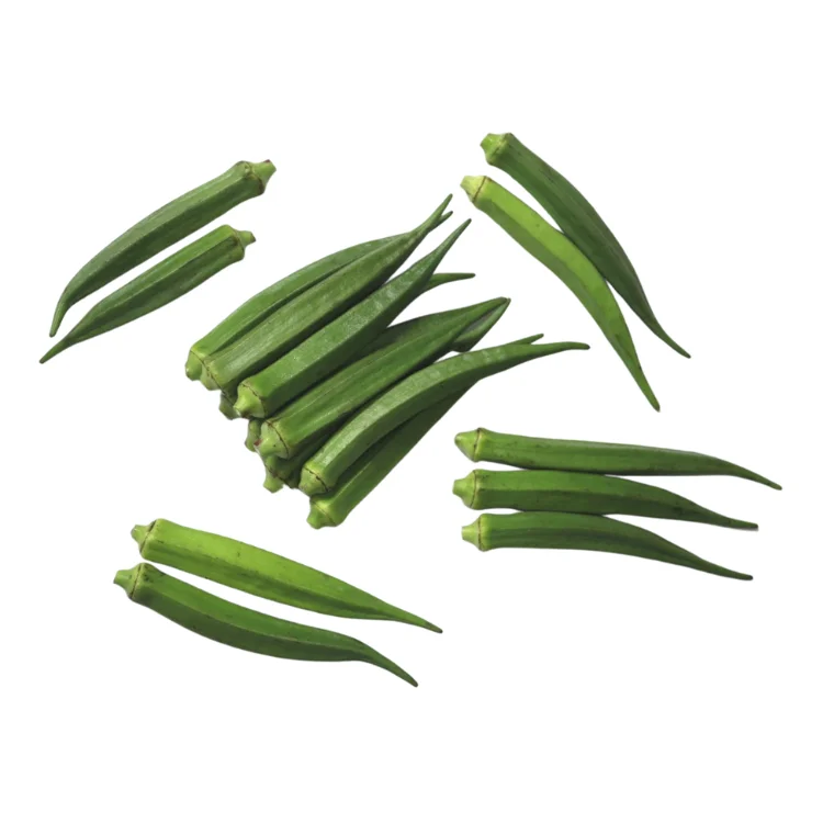 vegetables fresh okra High Quality natural taste using for many purposes TCVN packing in carton Vietnam Manufacturer