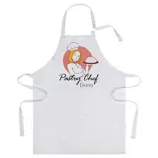 Subbank Wholesale Chef Cooking Apron Sublimation Blank Linen Adult Kitchen Aprons Personalized Custom Logo Sublimation Apron