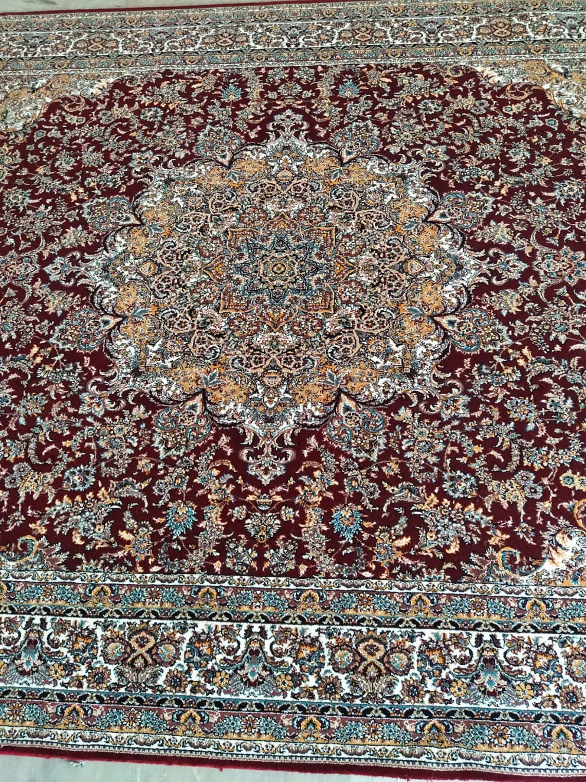 Excellent Quality Handmade Silk on Silk Persian Rug for living room Use Available at Wholesale Price Smart Floor Rug