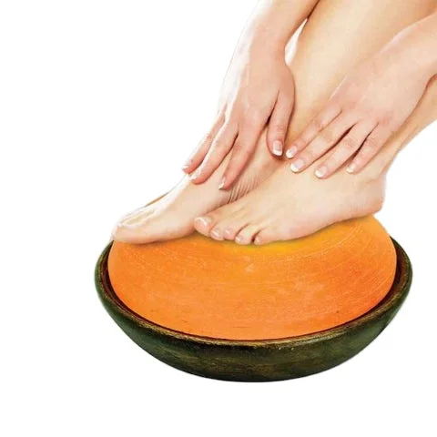 Himalayan Pink Rock Salt Foot Massager Best Quality 100% Natural Himalayan Salt Detox