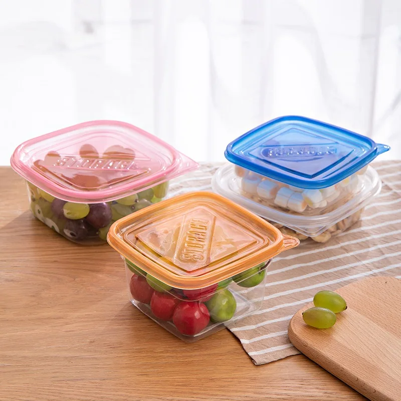Factory custom PP plastic salad box salad bowl and container boxes,PP plastic packaging lunch food salad fruit packaging