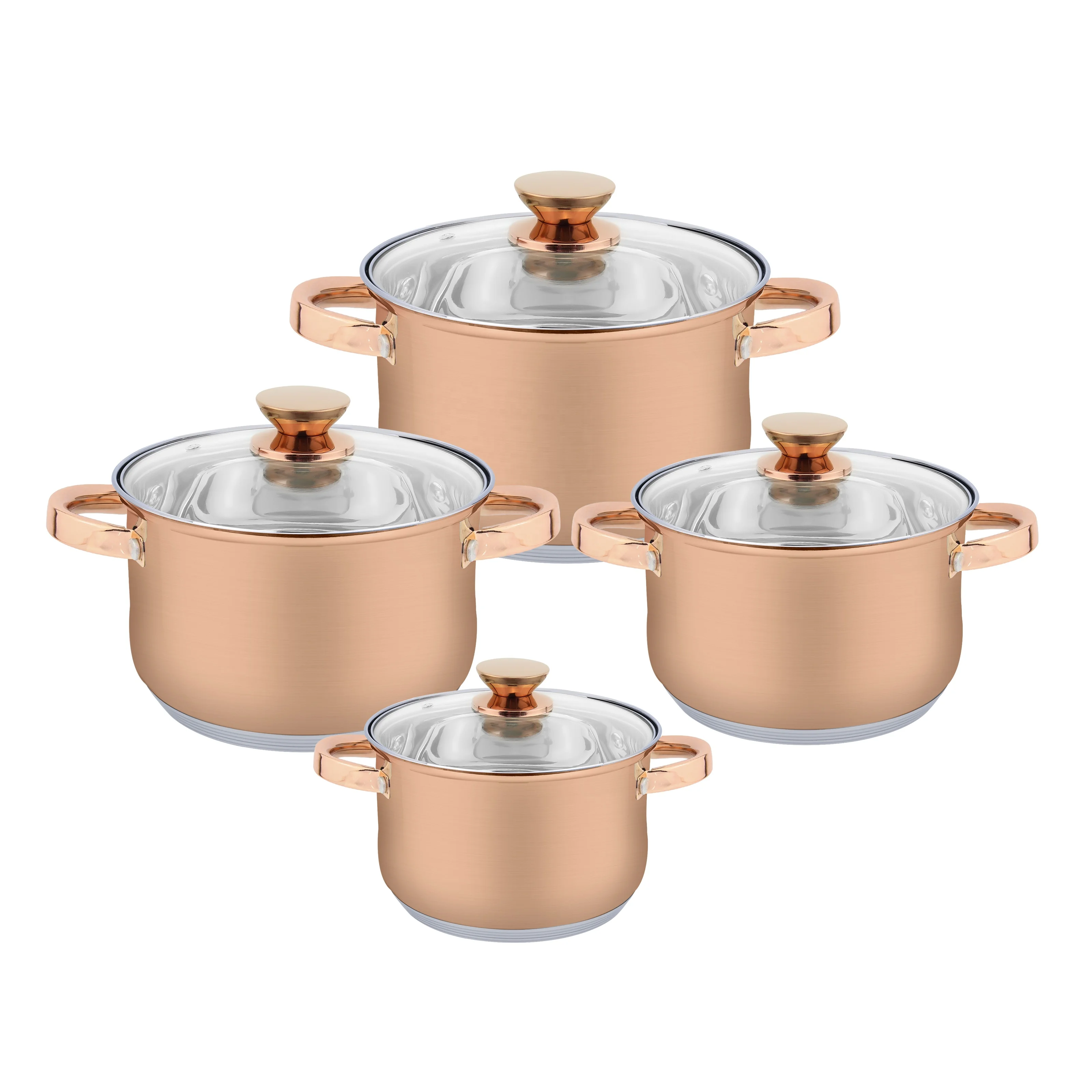 color box no stick stainless steel cast iron cookware set of kitchen pots cookware set