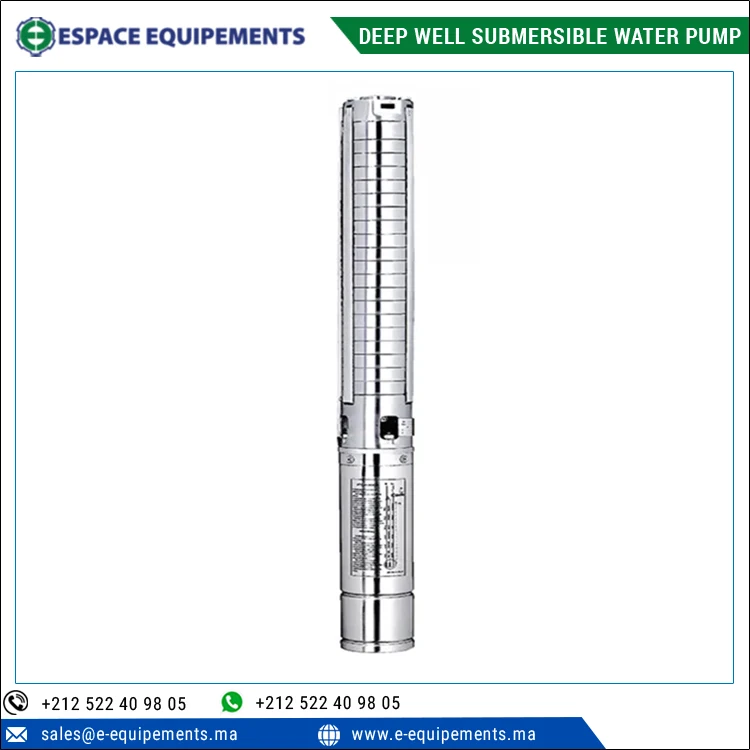 Factory Direct Sales Excellent Performance Efficient 50 Hz Frequency Electric 4 Inch Deep Well Submersible Water Pump Exporter