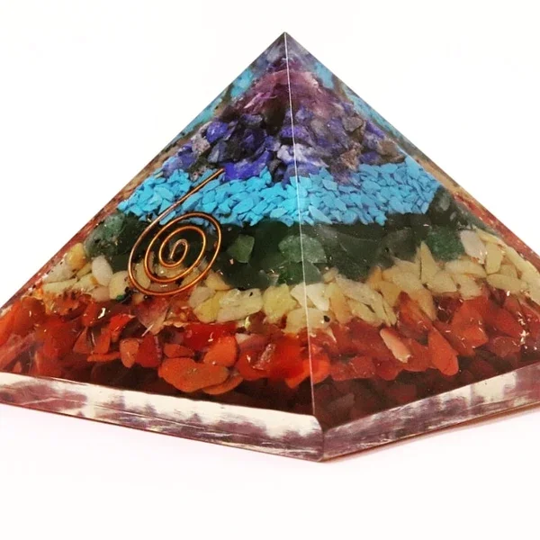 Best Selling Energy Crystal Wholesale Price Orgone Orgonite Energy Meditation Bulk Pyramid For EMF Protection