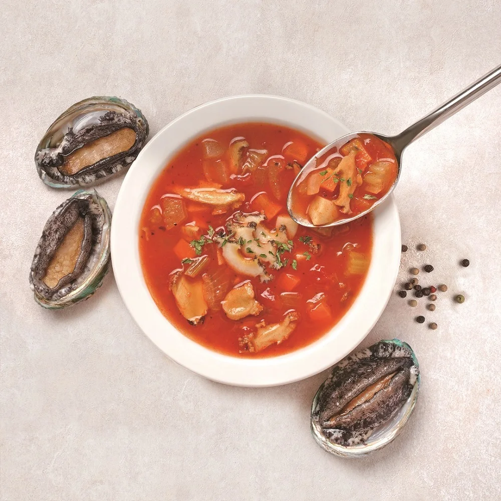 [WANDODA] Abalone chowder soup cream tasty spicy tomato rice powder harmony instant soup sauce chewy