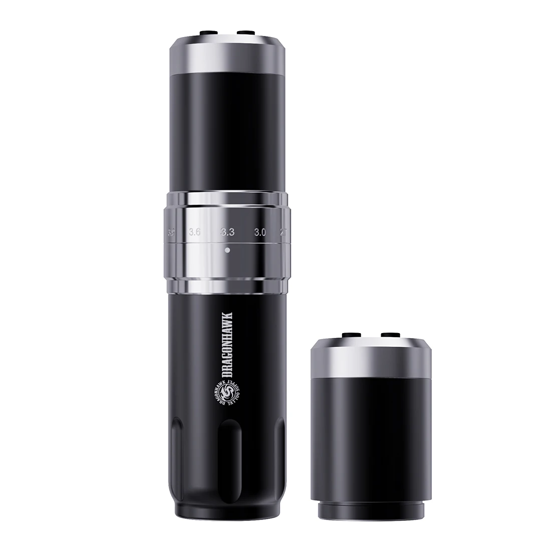 Dragonhawk Fold PRO 3 Wireless Tattoo Machine Double Battery Pen 7 Strokes