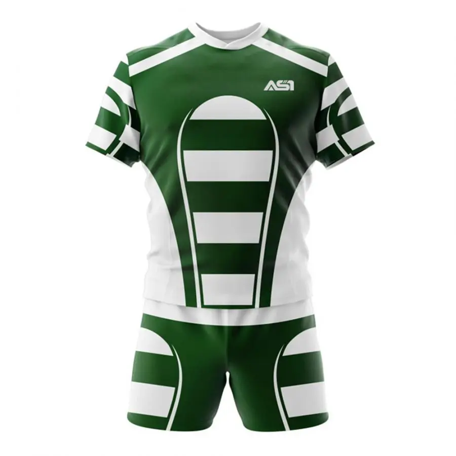 Sport Wear Rugby Uniforms Men OEM Rugby Kits Rugby Shirts Jersey High Quality Sublimation Custom Unisex Uniform