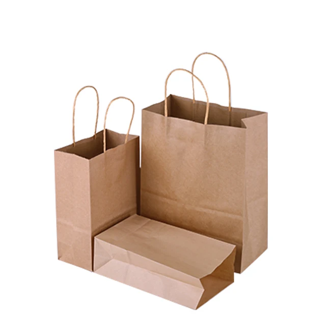 China factory direct take away paper craft bag biodegradable paper bag