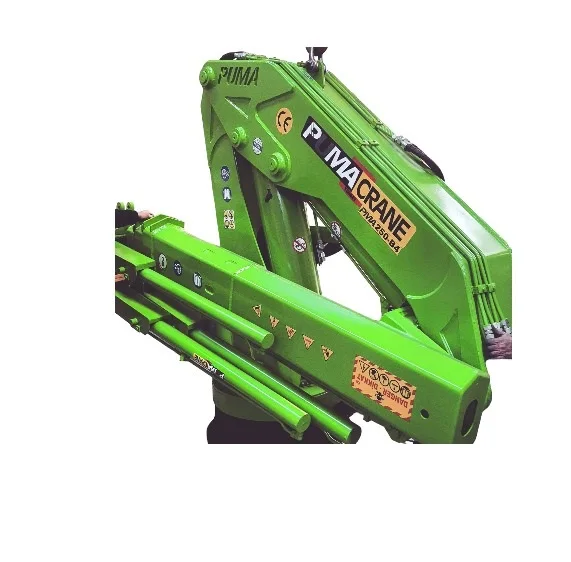 Puma Crane Best Quality 3 Ton 7 Ton Top Hydraulic Knuckle Boom Marine Ship Deck Crane Work Construction Industries Seller Turkey