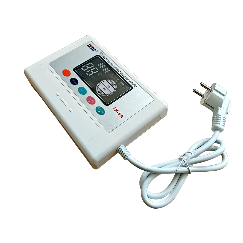 Electromagnetic Valve Temperature & Level Sensor Intelligent Solar Controller TK-8A for Non Pressure Solar Water Heater