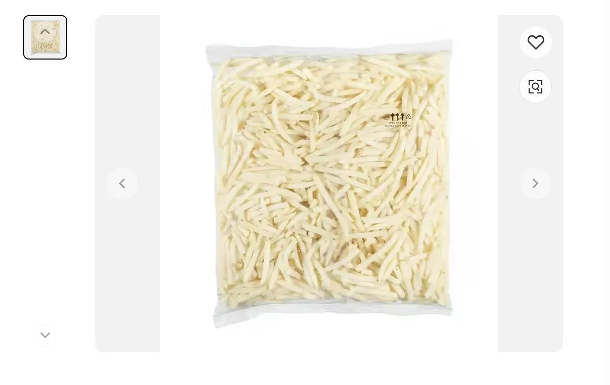 Frozen Potato Chips and Frozen French Fries modern edition