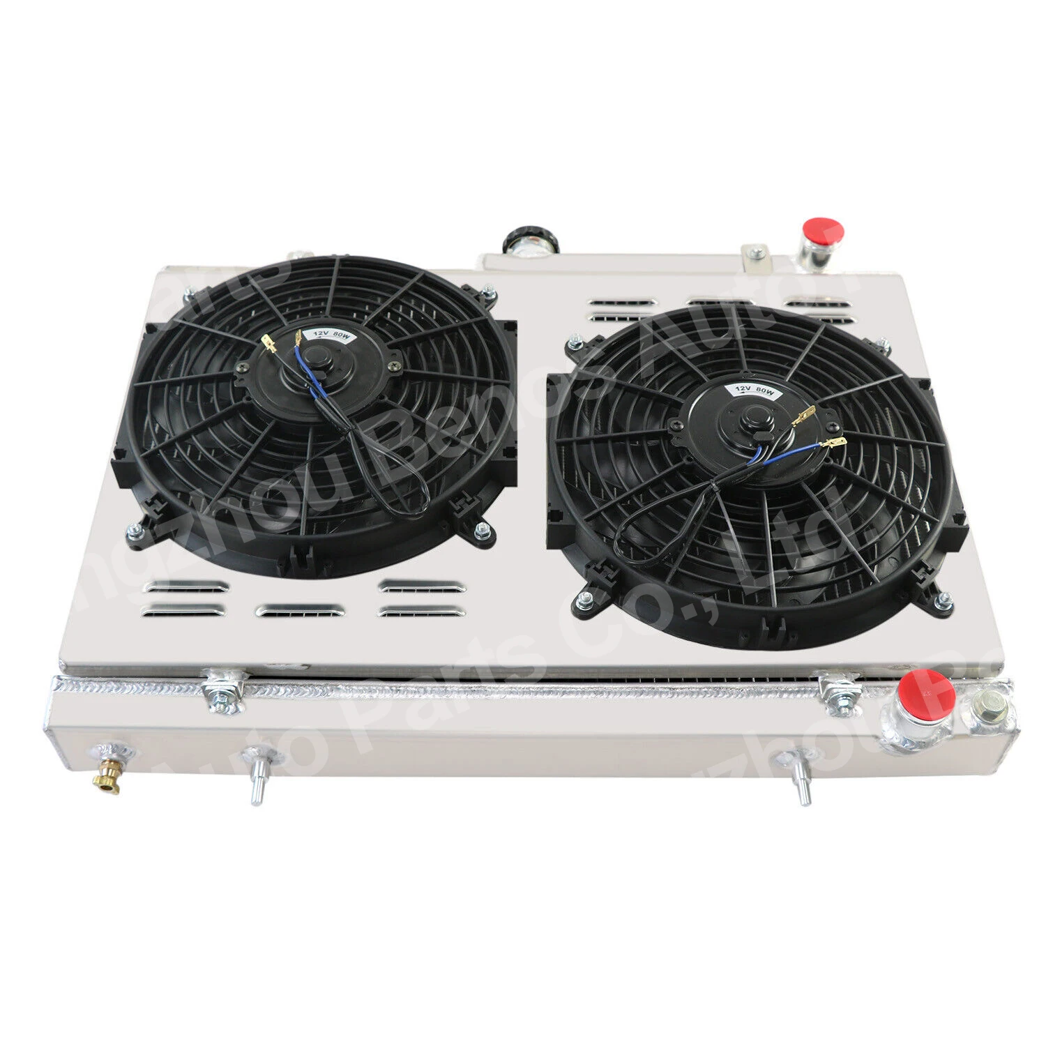 3Row aluminum Radiator+Fan Relay For Nissan Skyline R33 GTST GTR R34 GTT RB25DET RB26DETT