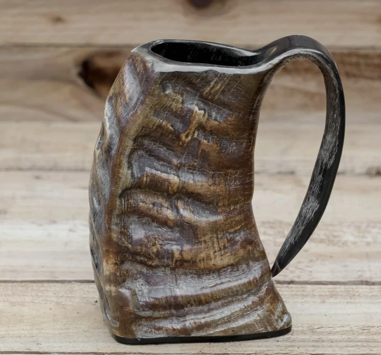 Best Selling Domestic Buffalo Horn Drinking Shot Cup Viking Horn Mug Beer Mug Direct from factory by Quality Handicrafts