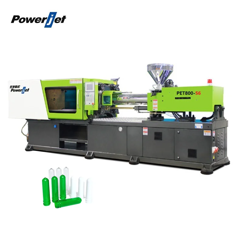 Powerjet pet preform 160 тонн машина для литья под давлением гидравлическая линия по производству бутылок