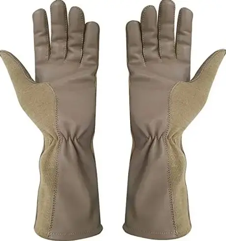 High Quality Anti Static Fire Retardant Nomex Flight Gloves Best Choice for Pilot Gloves  and Tactical Special training Gloves