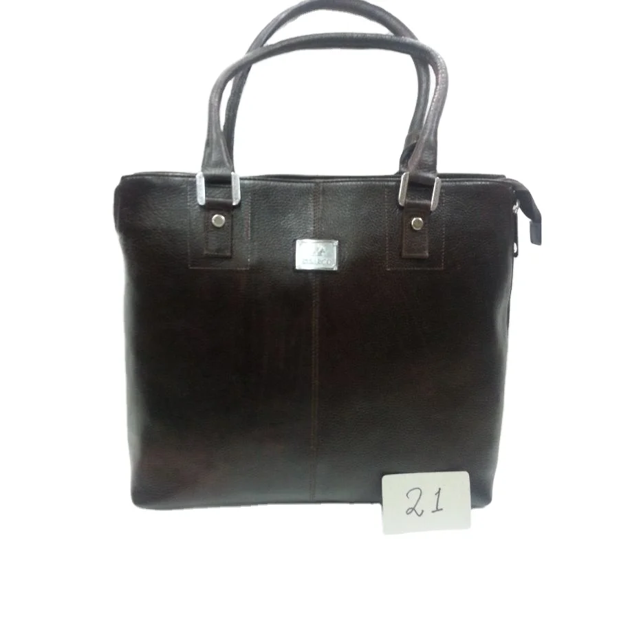 Good In Quality Handmade Pure Sheep Grain Leather handbag For Unisex Use At Wholesale Prices Custom Leather Female Leather Bags