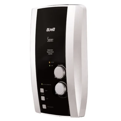 Best Choice Alpha S200EP Electric Instant Shower Water Heater Wall Mounted Tankless Bathroom RV Compact Space Installation