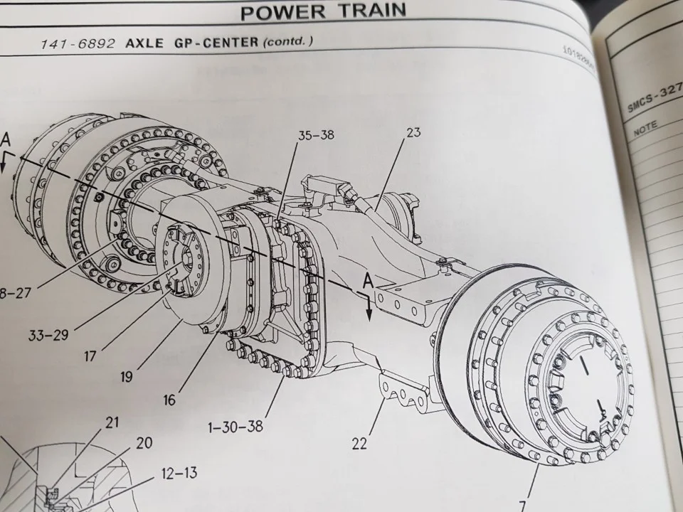 1540300.cat Differential and bevel gear,cat used parts,cat,Diff,Bevel gear,740,740B..center general mechanical components