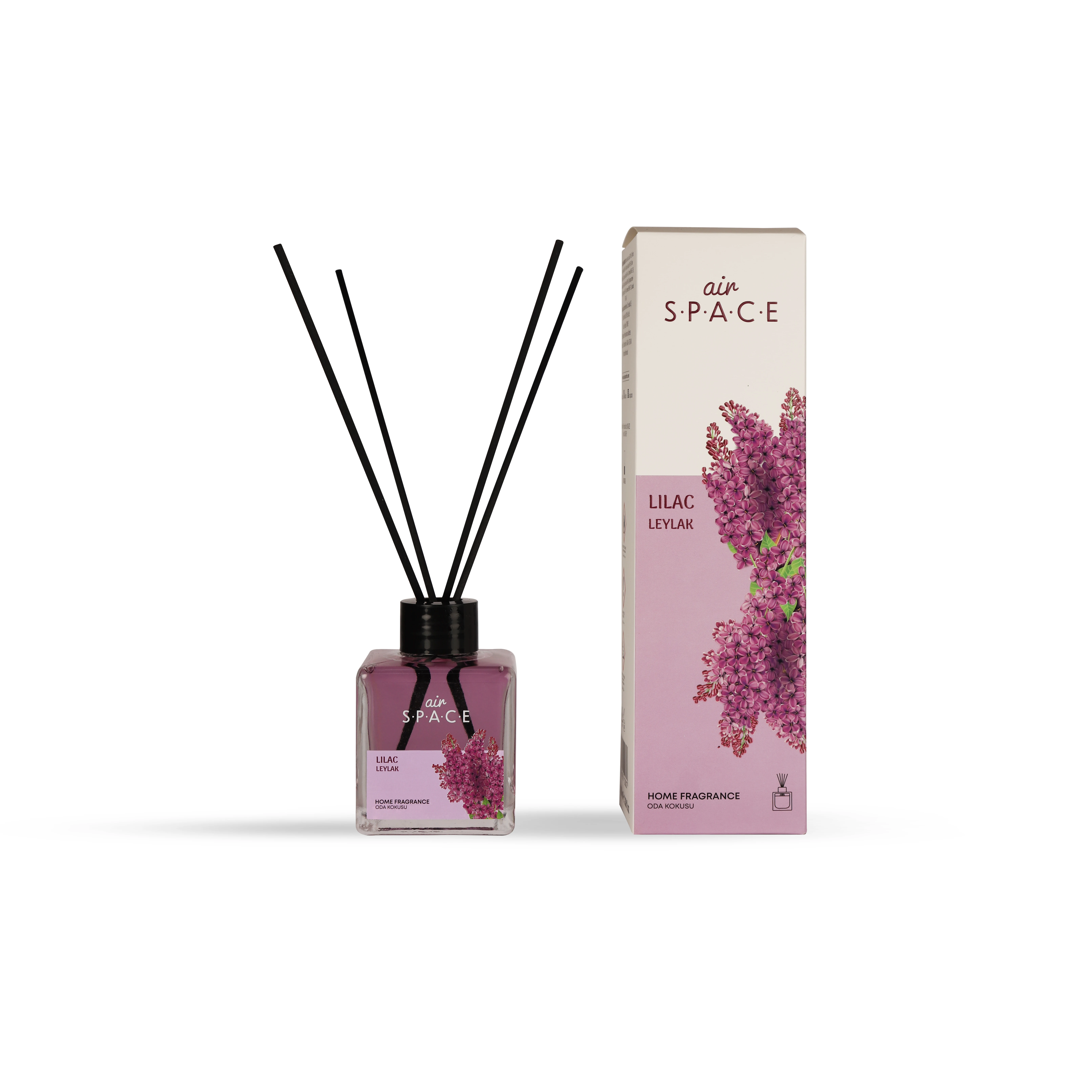 100 ML Air Space Peach Reed Diffuser Fragrance Home Fragrance Aromatic Scent Fiber Sticks Made in Turkiye