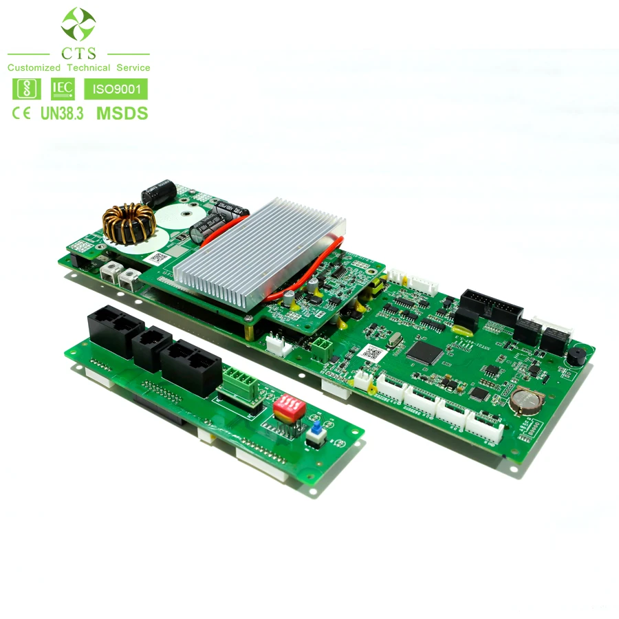 CTS Bms Battery Management System 8S 24V 16S 48V LiFePO4 BMS Li-ion BMS 100A 120A 150A 200A With  RS485 CAN