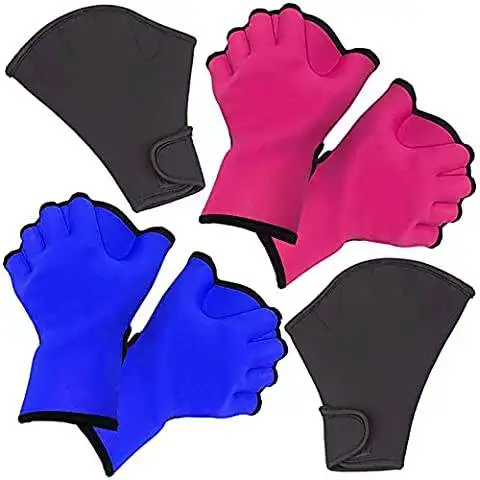 Premium Quality Neoprene Fit Swim Training Gloves Swim Gloves Fitness Water Wholesale Webbed Diving Gloves