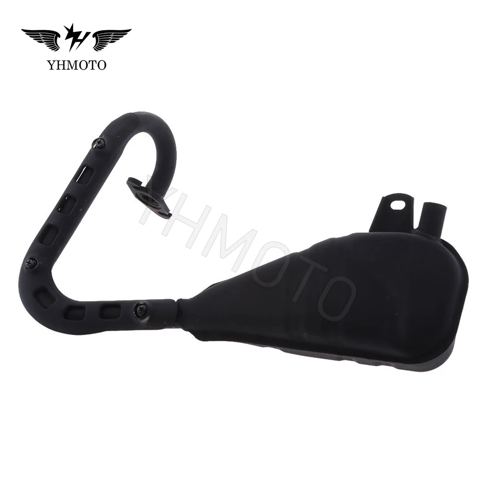 for Yamaha PW50 Dirt Bike Motor Cycle Parts Frame Front Exhaust System Pipe Section Assy Silencer Muffler