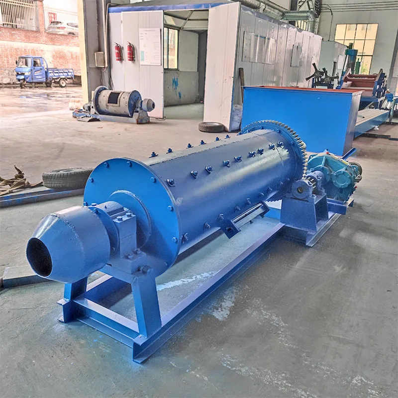Automatic Horizontal ball mill, iron slag steel slag aluminum slag wet ball mill , small carbon steel grinding machine