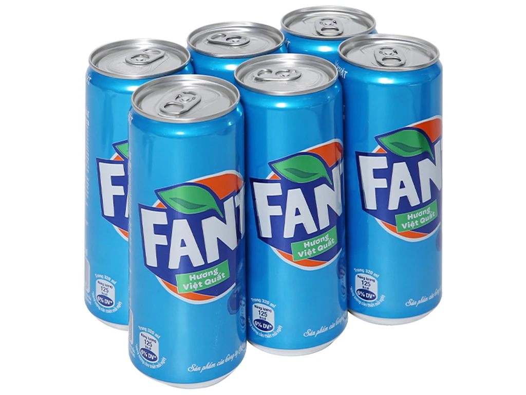 Fanta Flavored Soft And Energy Drink