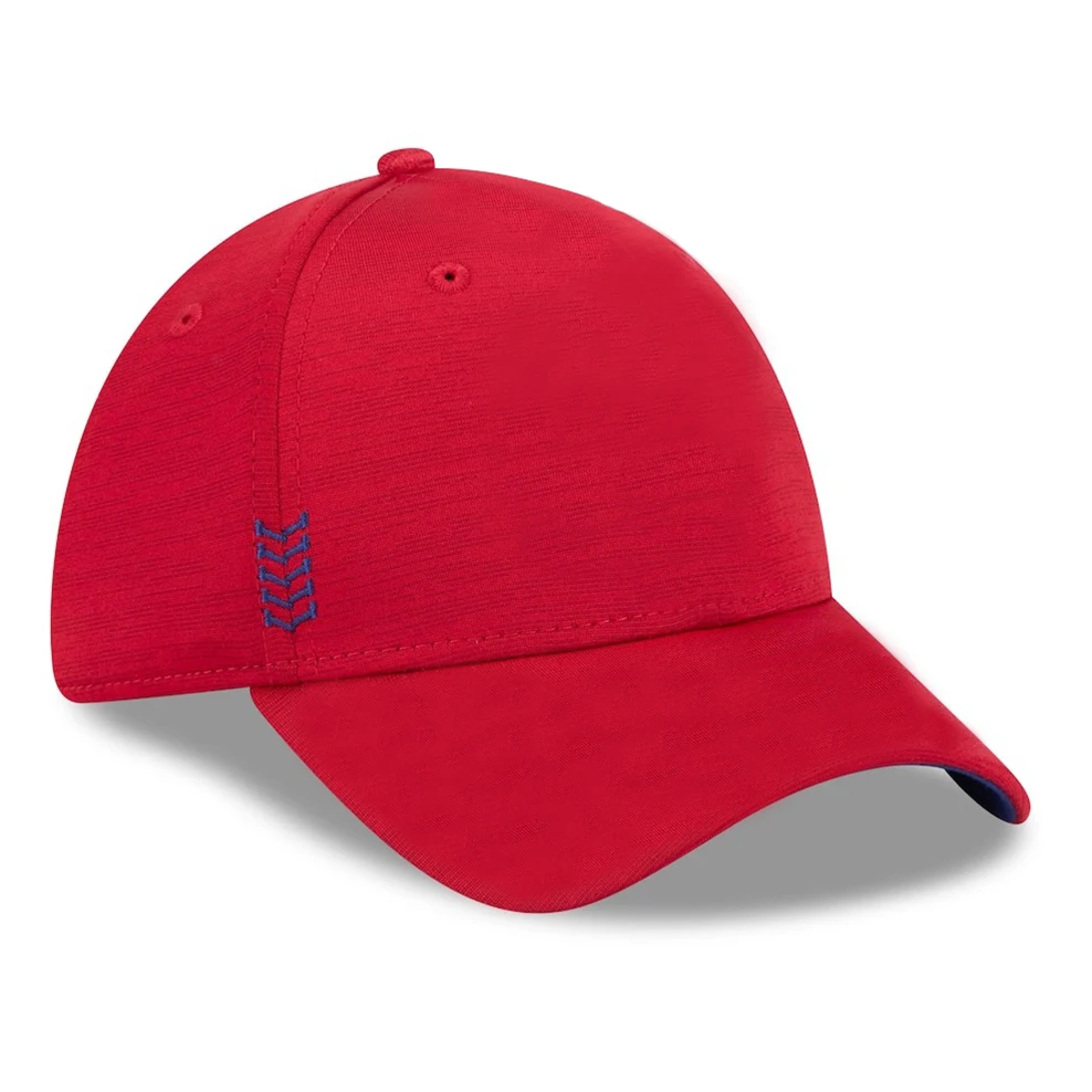 Oem Service High Quality Red Color Winter Baseball Cap Breathable Mesh Caps Logo Mesh Sports Cap Unisex baseball cap