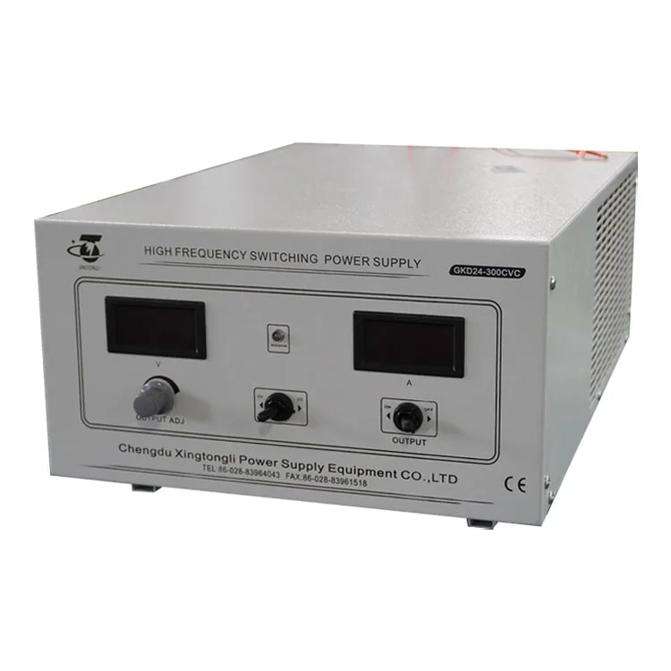 24V 300A 7.2KW AC Input 380V 3 Phase Adjustable Regulated DC Power Supply with 4-20mA Analog Signal Interface DC Power Supply