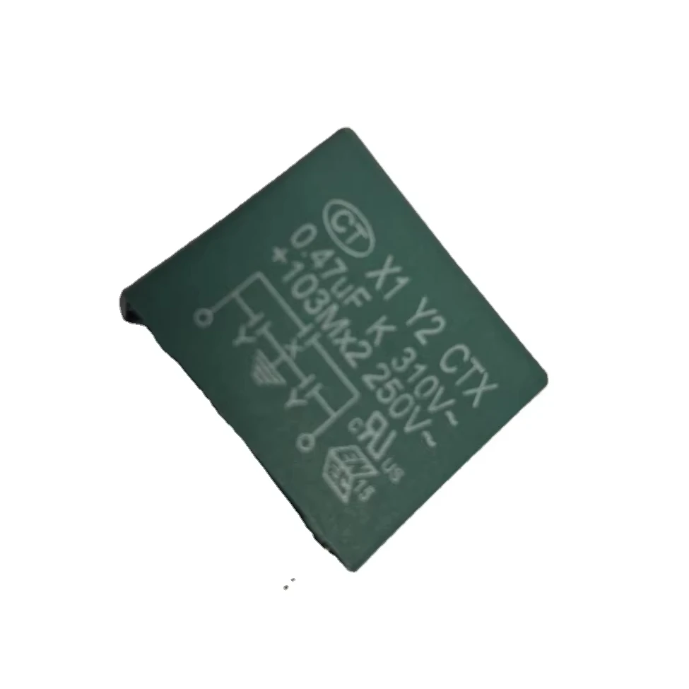 Сделано в Тайване X1Y2 пленка подавления помех конденсатор X1 0 47 uF K 310V + Y2 103Mx2 ~ 250V