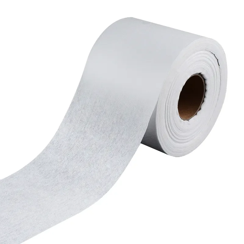 Cheap factory wholesale PLA spunlace Nonwoven For disposable baby diapers wet towels 100% cotton  for wet tissue dry tissue