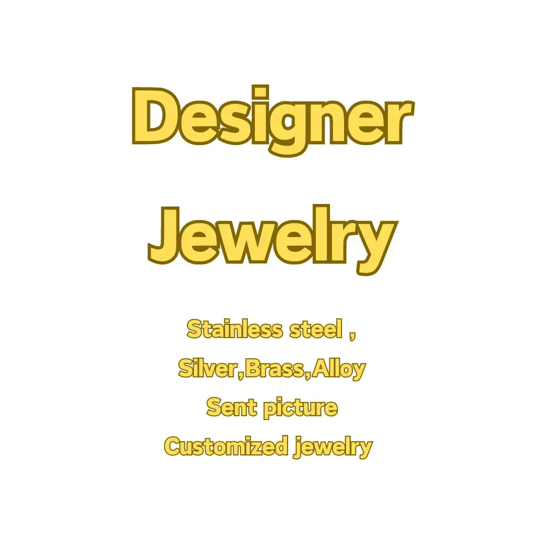 Designer Custom 925 Sterling Silver Stainless Steel Alloy Brass Bracelet Ring Earring Necklace Fashion Jewelry Manufacturer