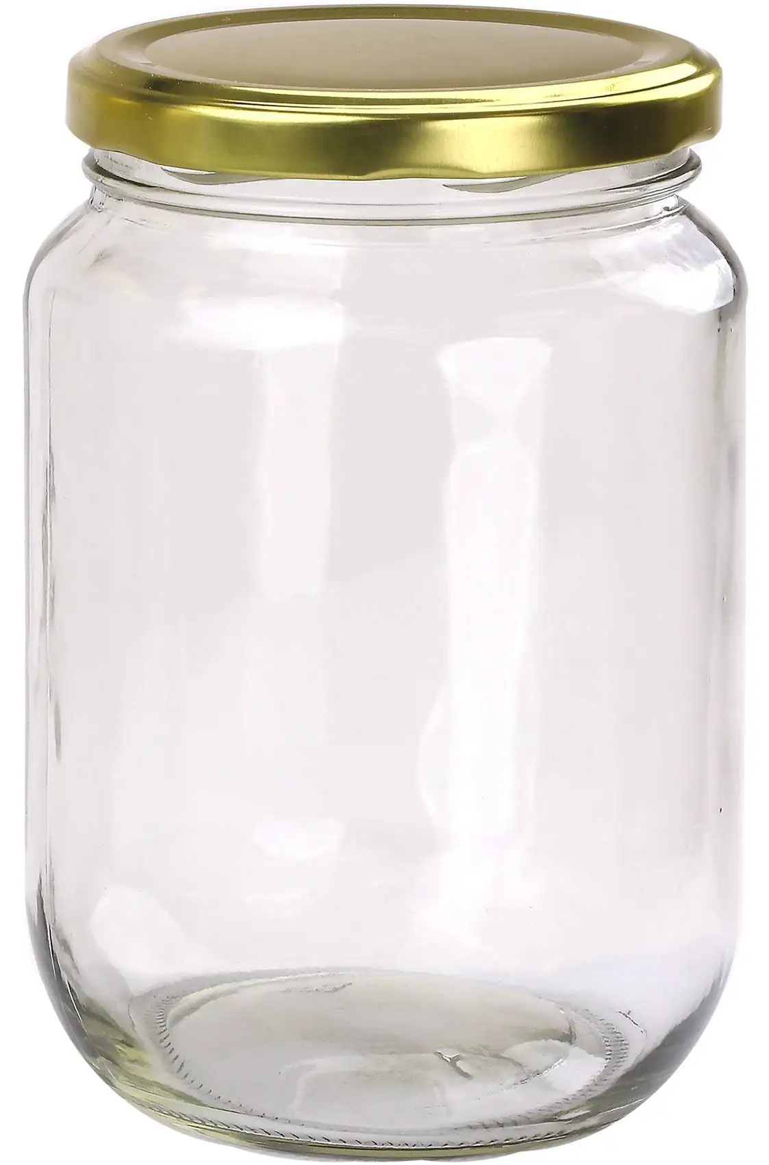 Manufacturer customized big mouth round 150ml food storage glass jar with lids