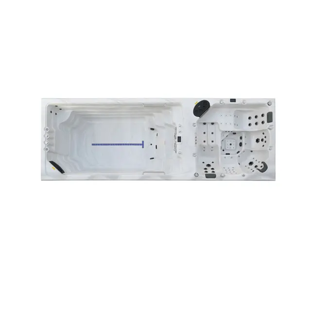 Freestanding Outdoor Swimming Pool Acrylic Pool Endless Large Pool