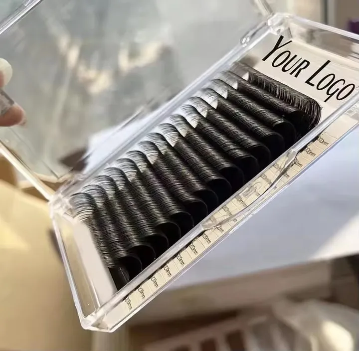 Grafting Cluster Segment Long DIY Lash Kit Superfine Eyelash DIY Kit Natural at Home Hand Made Synthetic Hair Black Cotton Band