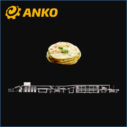 Lacha Paratha And Green Scallion Pie Production Line/Machine