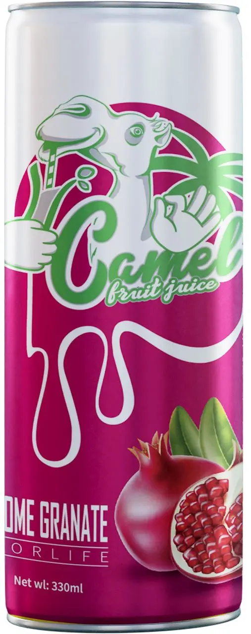 Cheapest price Tropical Fruit Juice 330ml Customize Packaging Can from Vietnam factory