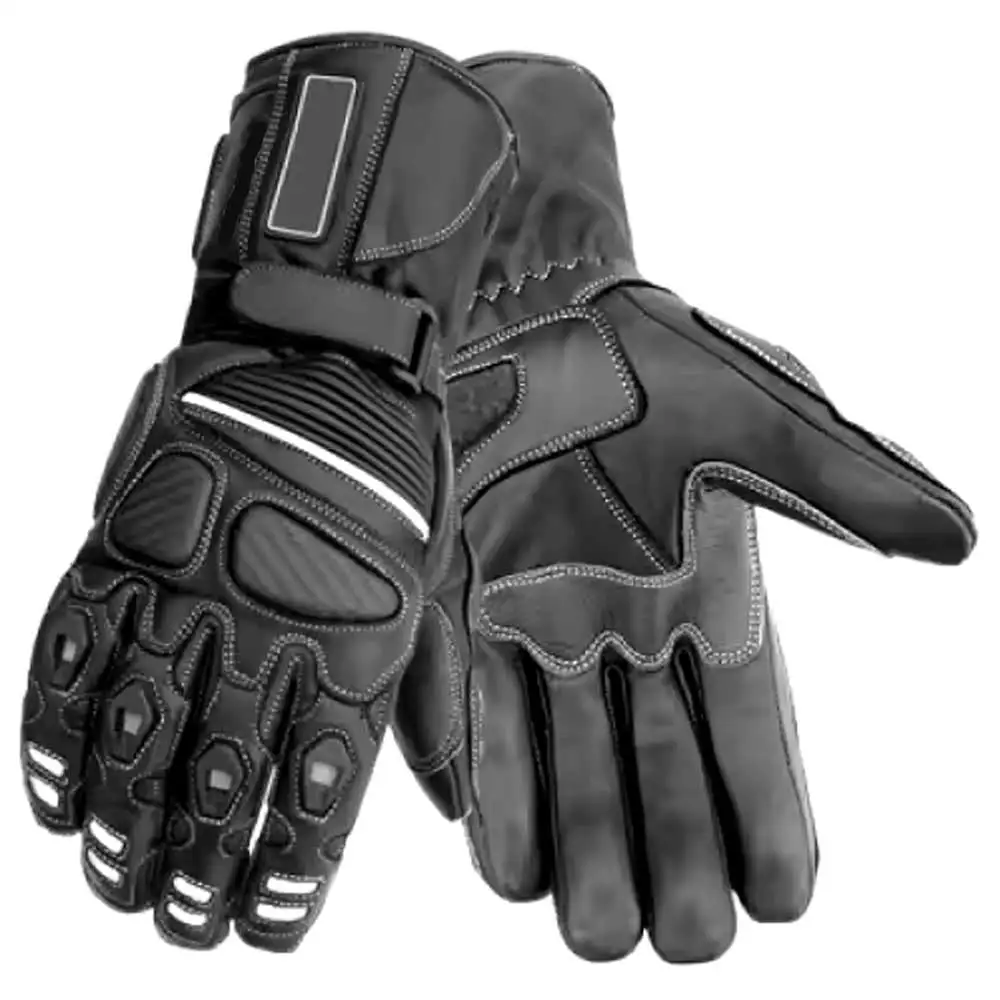 Good Quality water proof touch screen Motorbike Racing Gloves Best Price Riding Gloves 100% Leather Motorcycle Racing Gloves