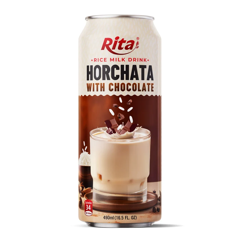 Best RITA Coconut Rice Milk Drink 16.5 fl oz Cans ISO HACCP Certified Beverage Manufacturer Vietnam Natural Soft Drink Use
