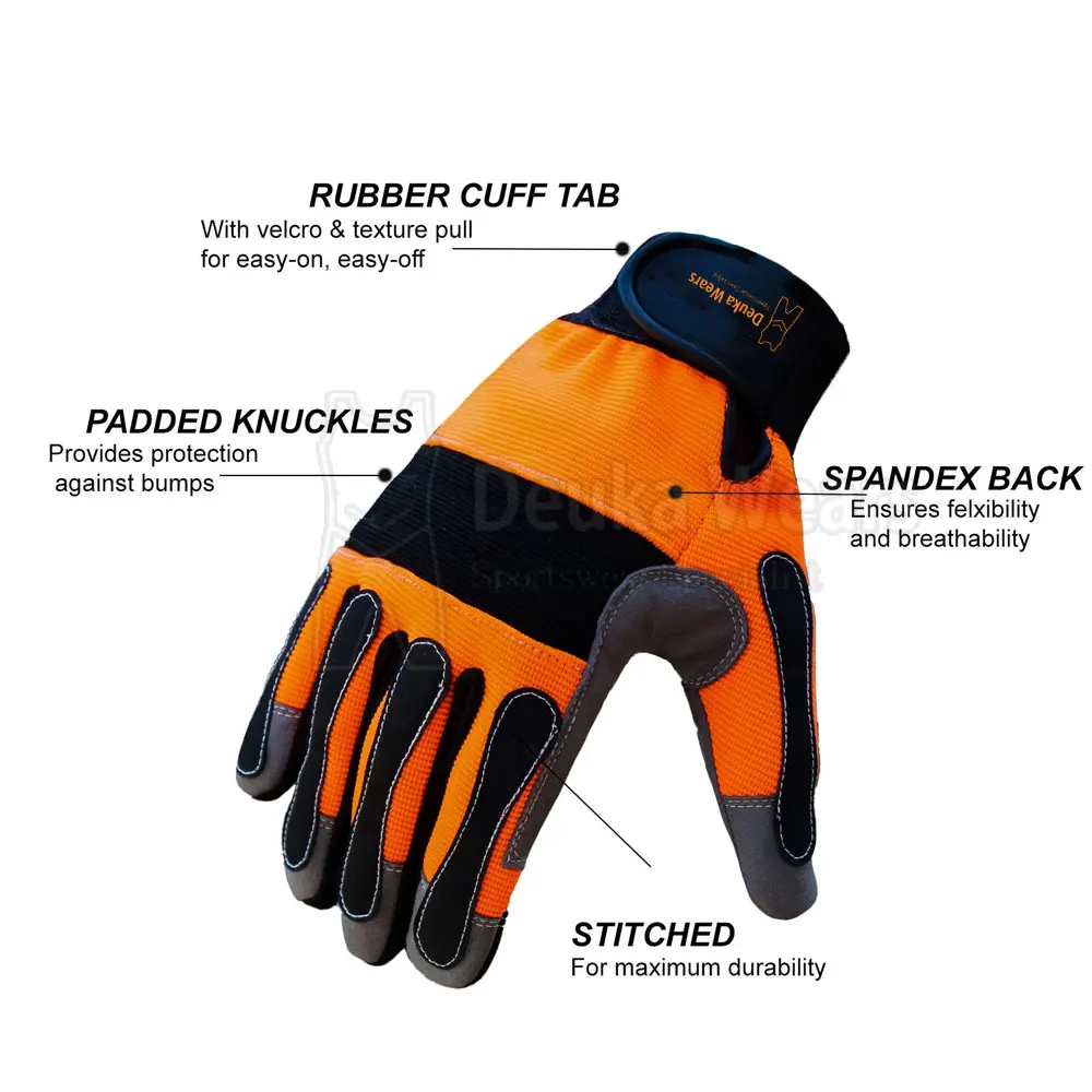 Водонепроницаемые механические перчатки с полным пальцем технология сенсорного экрана Нитриловый резиновый материал нейлоновая подкладка противоскользящие огнестойкие для