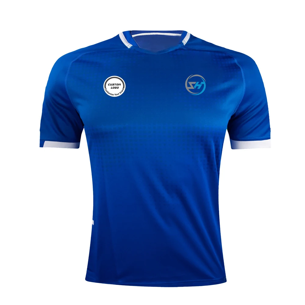 100% Polyester Fabric Digital Print Rugby Jersey Rugby Uniform Teamwear / Men Wear Full Sleeve Rugby Jersey at Reasonable Price