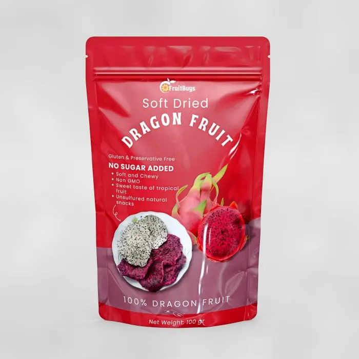 Dried Dragon Fruit & Vegetable Snacks Wholesale Dry Fruit with Real Fruit Flavors and No Minimum Order Quantity