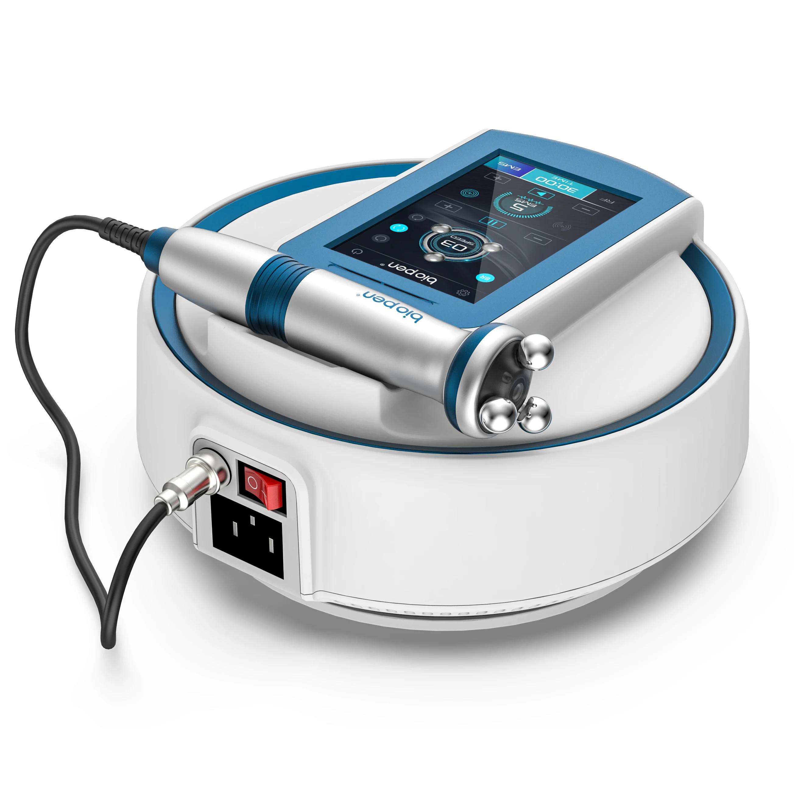 Bio pen T6 with new functions of EMS and RF therapy and LED Light therapy+Vibration Massage