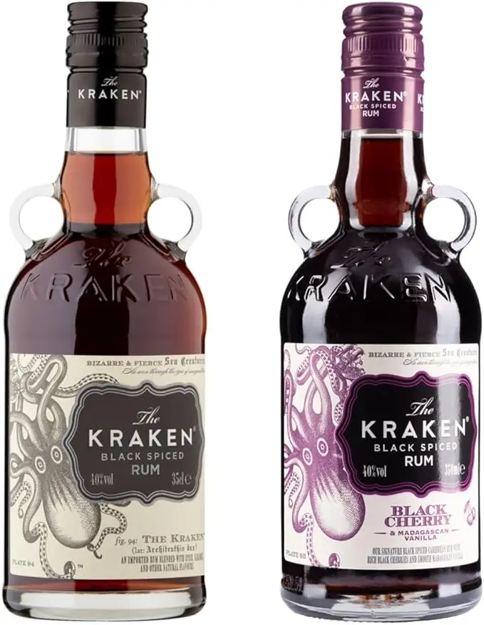 Kraken Black Spiced Rum 35cl / Kraken Black Spiced Rum Legendary Survivor Series : The Lighthouse Keeper Limited Edition 70cl