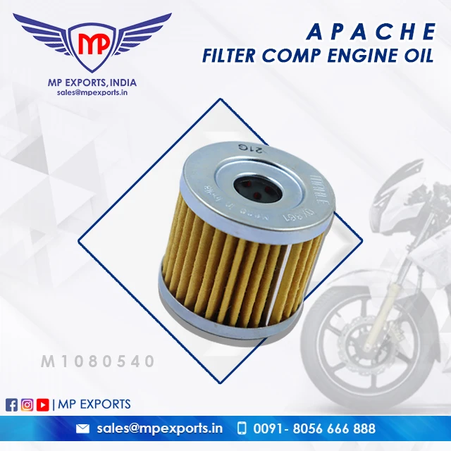 FILTER COMP ENGINE OIL for TVS Apache RTR 2-wheeler spare parts available for sale at very affordable price